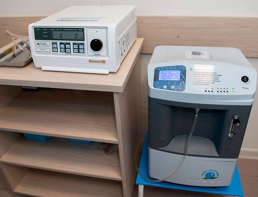 Ozonizadores para produção de ozônio medicinal